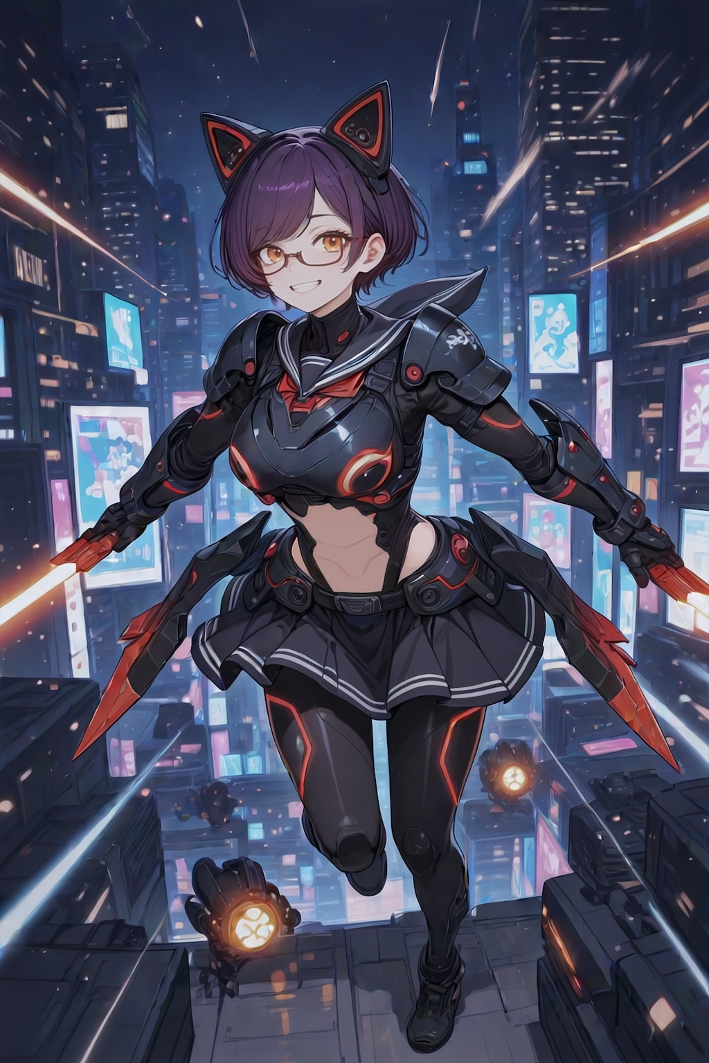 メカケモ耳パワードスーツ子