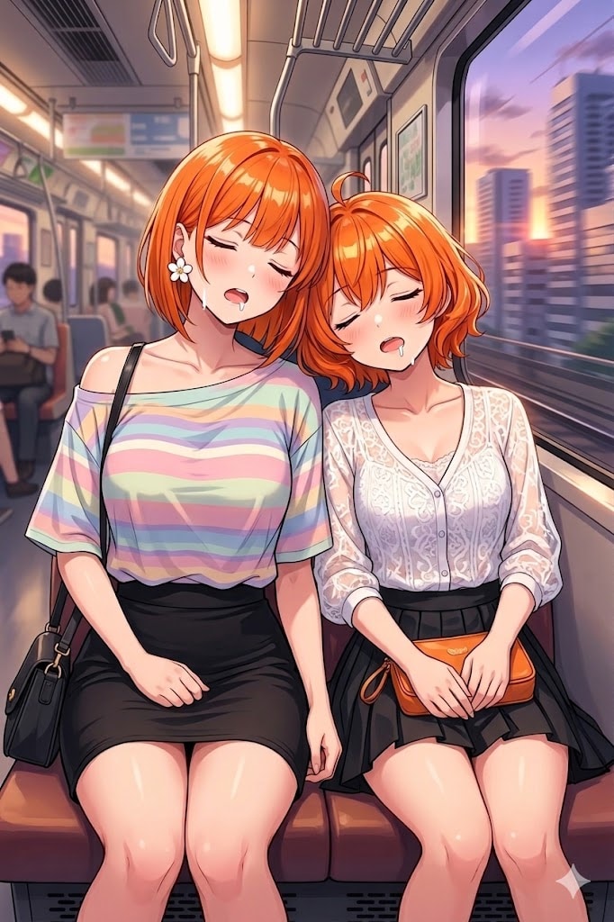 ほのかちゃんと陽菜ちゃん:今日は楽しかった〜