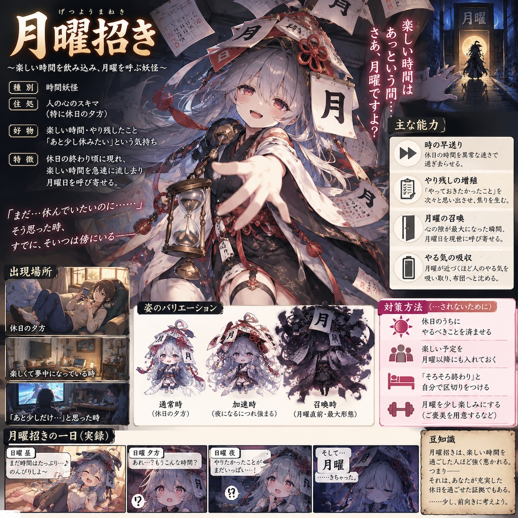 月曜招き