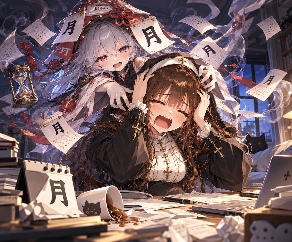 月曜招き
