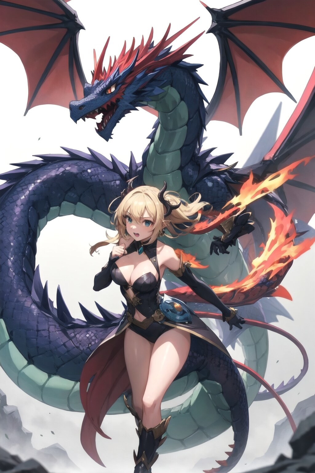 ドラゴンズ・ワイルド | の人気AIイラスト・グラビア