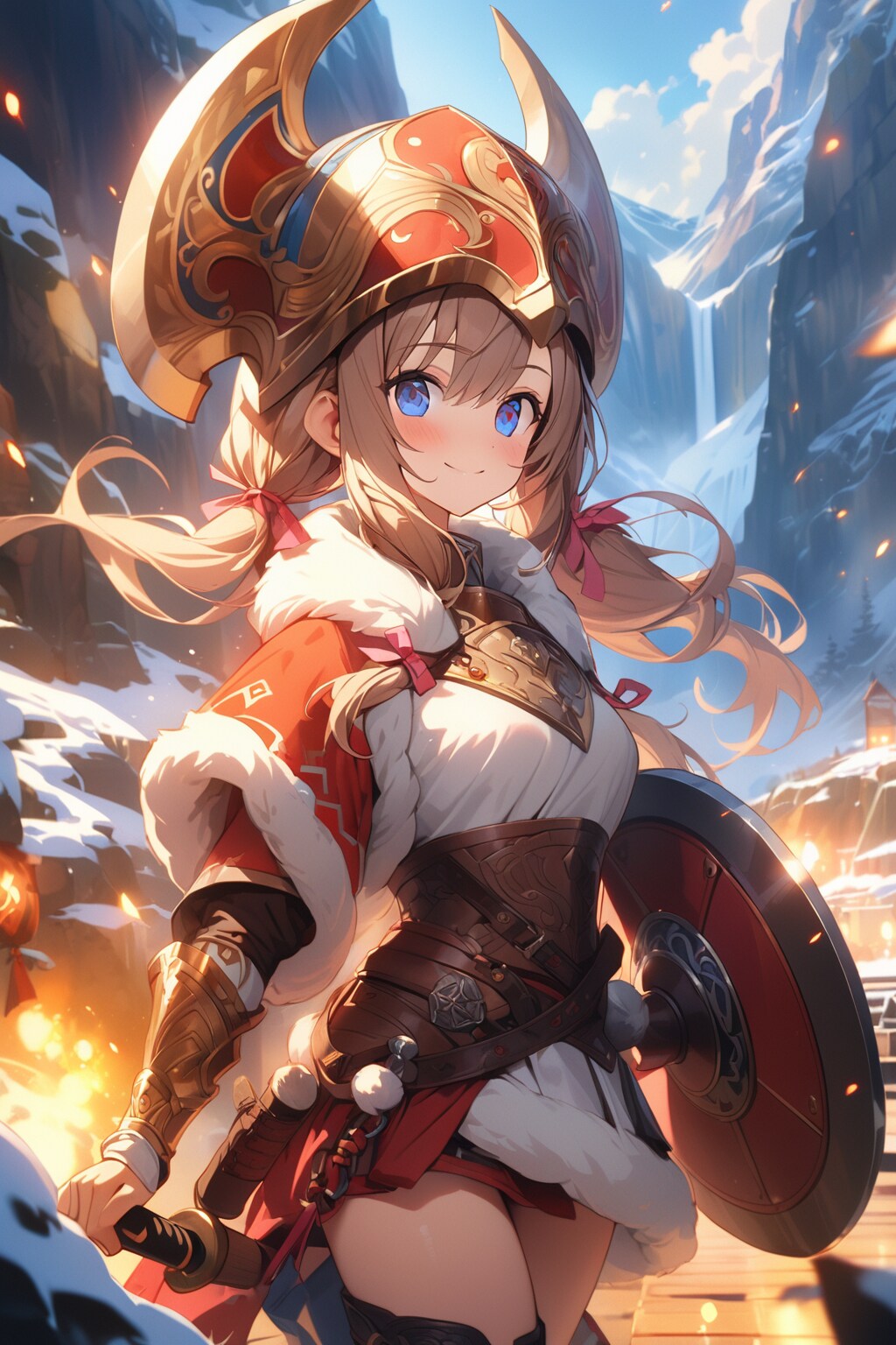 ヴァイキング姿で撮影会