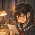 文通の返事  (昭和シリーズ) 2枚目
