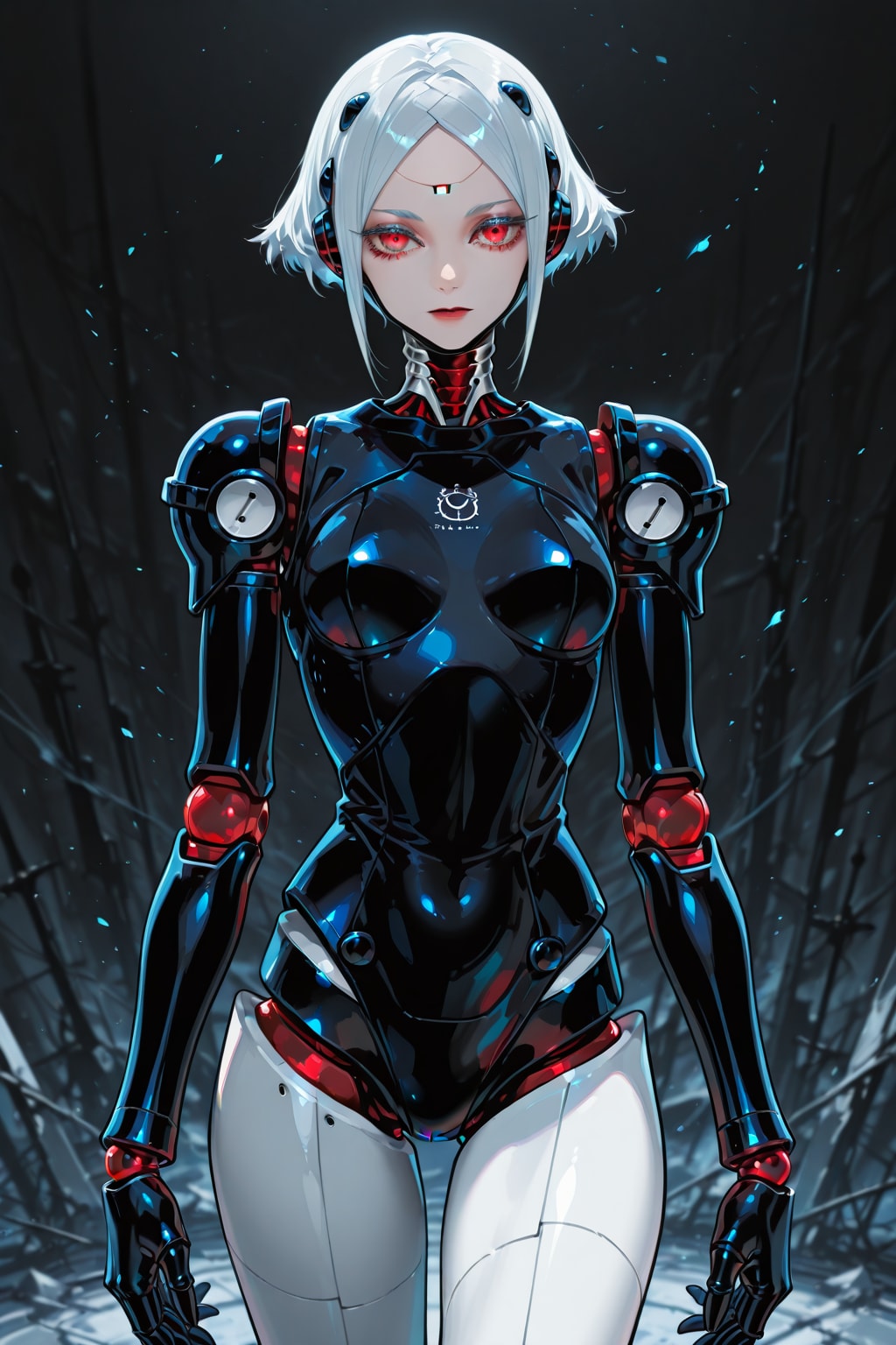 黒いアンドロイド