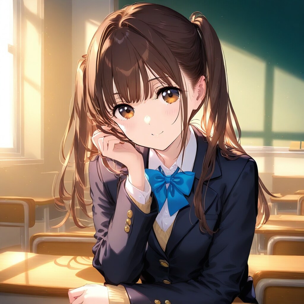 絵のモデルの女の子