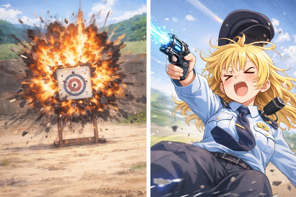 これが私の愛銃よ！