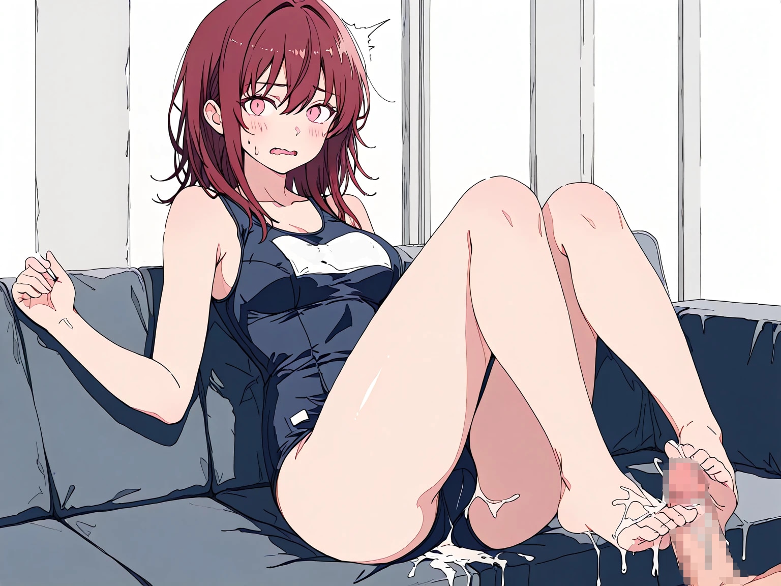 赤い髪の女の子