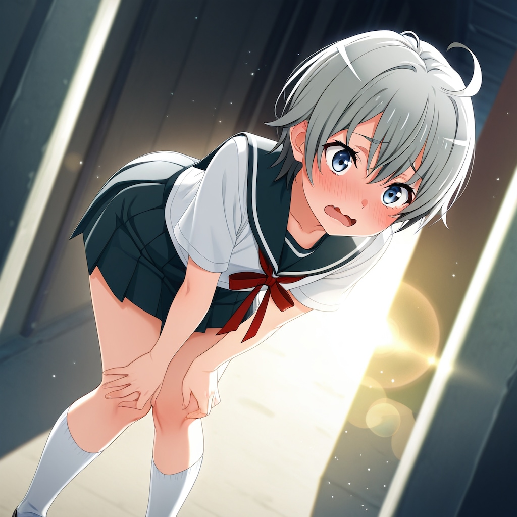 セーラー服の戸塚彩加くん