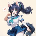Ponyなポニテちゃん 2枚目