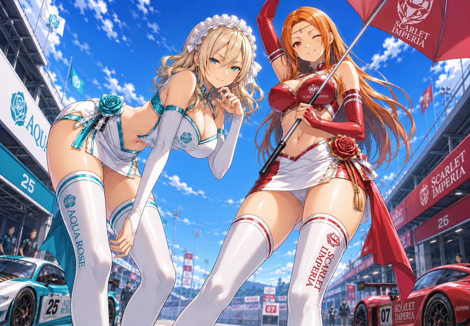 レースクイーン！