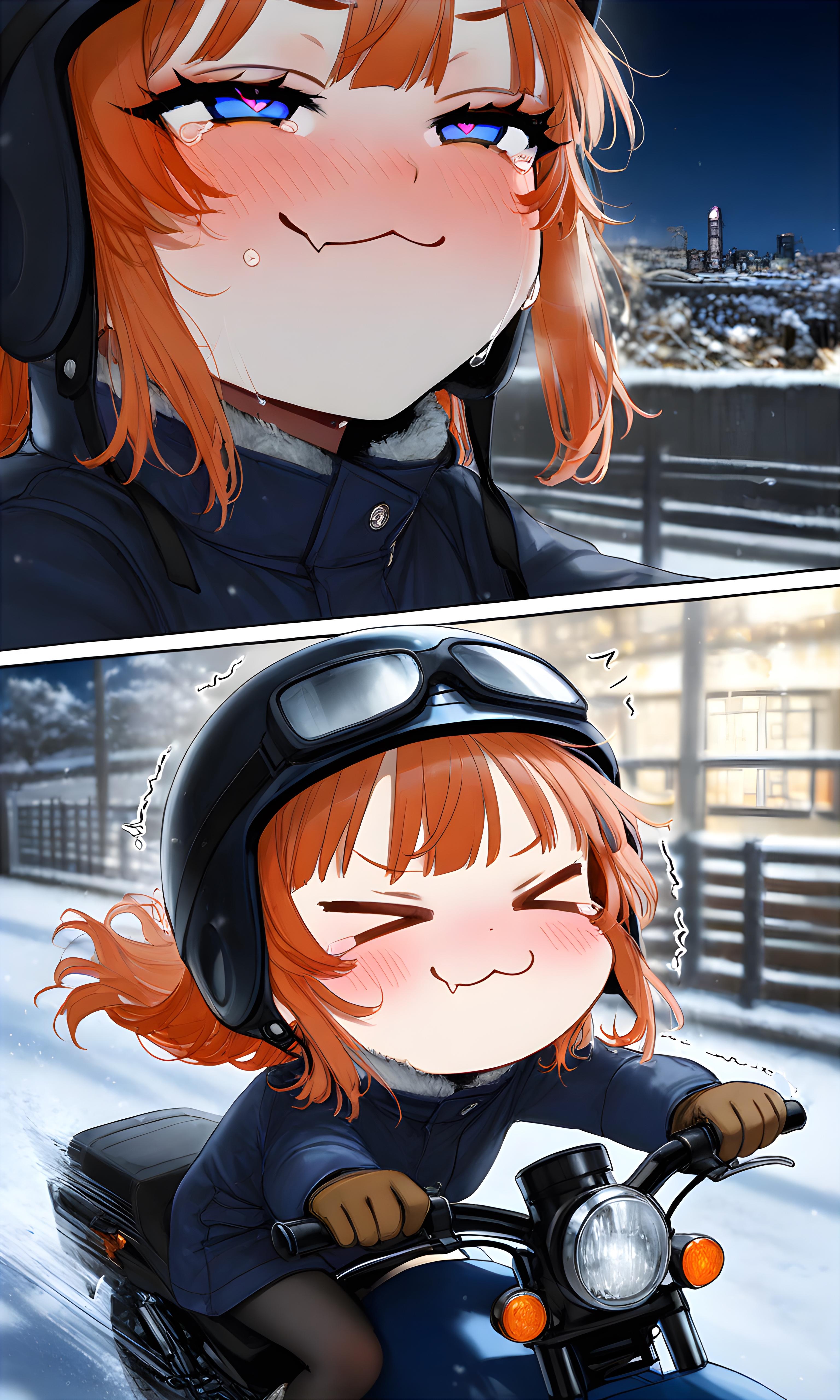 🏍️寒いでしっ…🥶