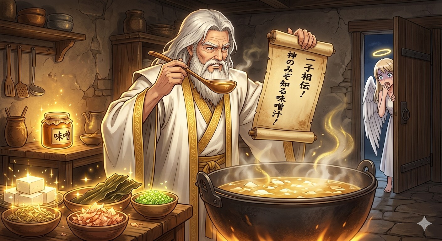神のみそしる