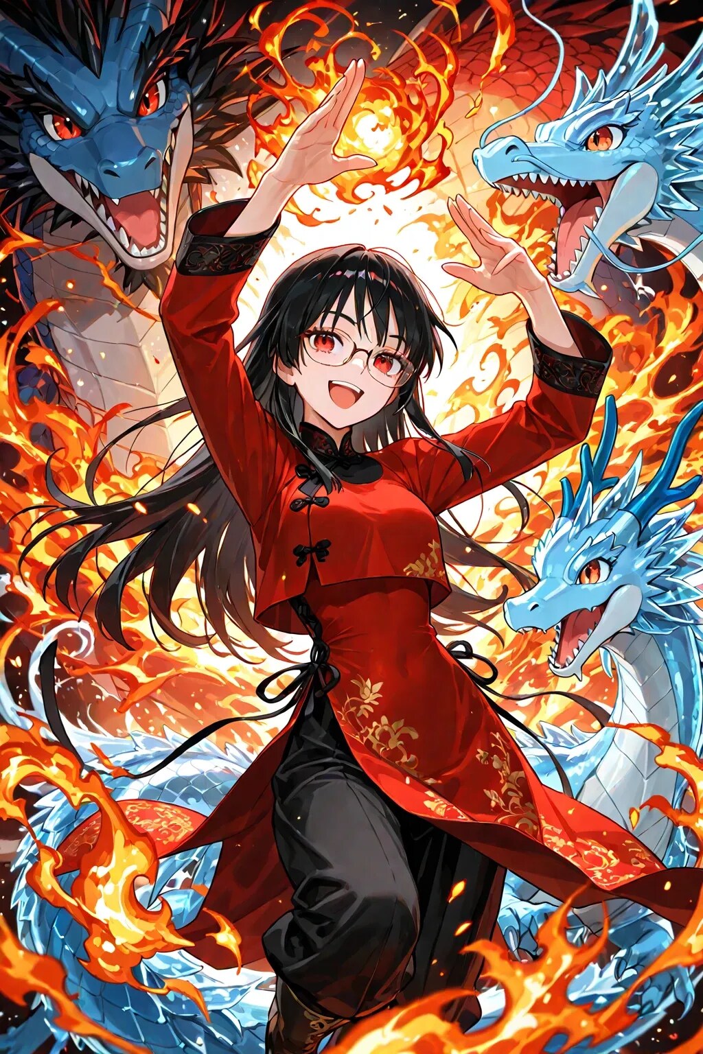 メイリンさん……三つ編み忘れてた供養w