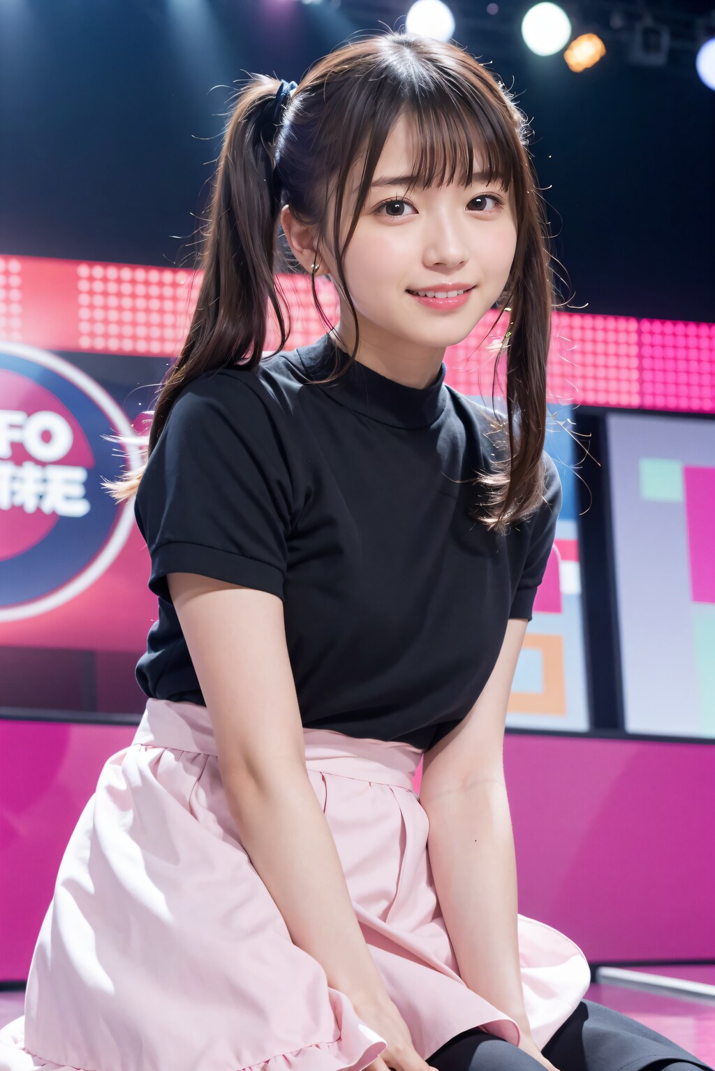 ツインテールのアイドル