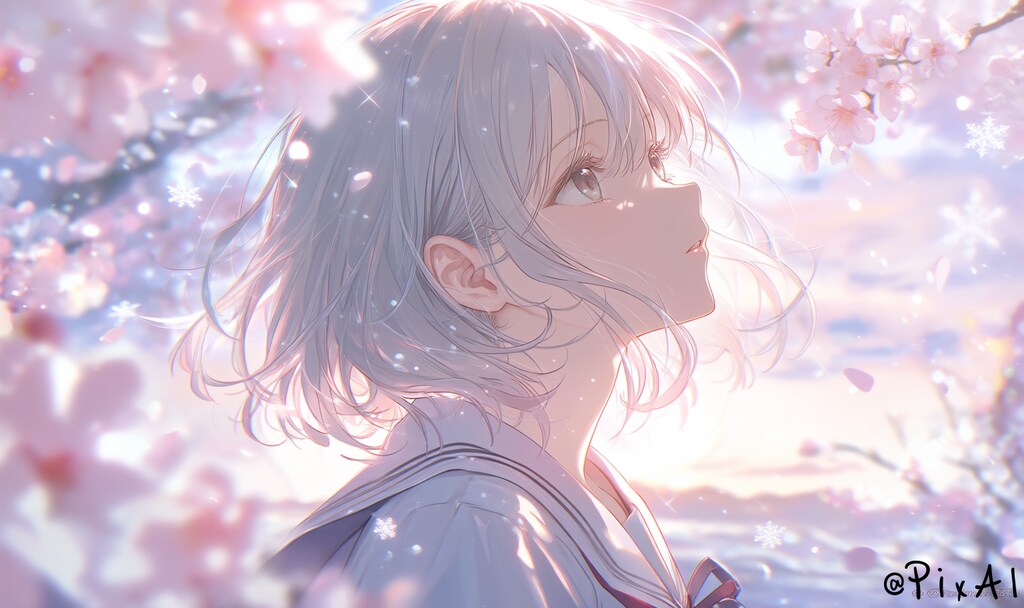 季節外れの雪