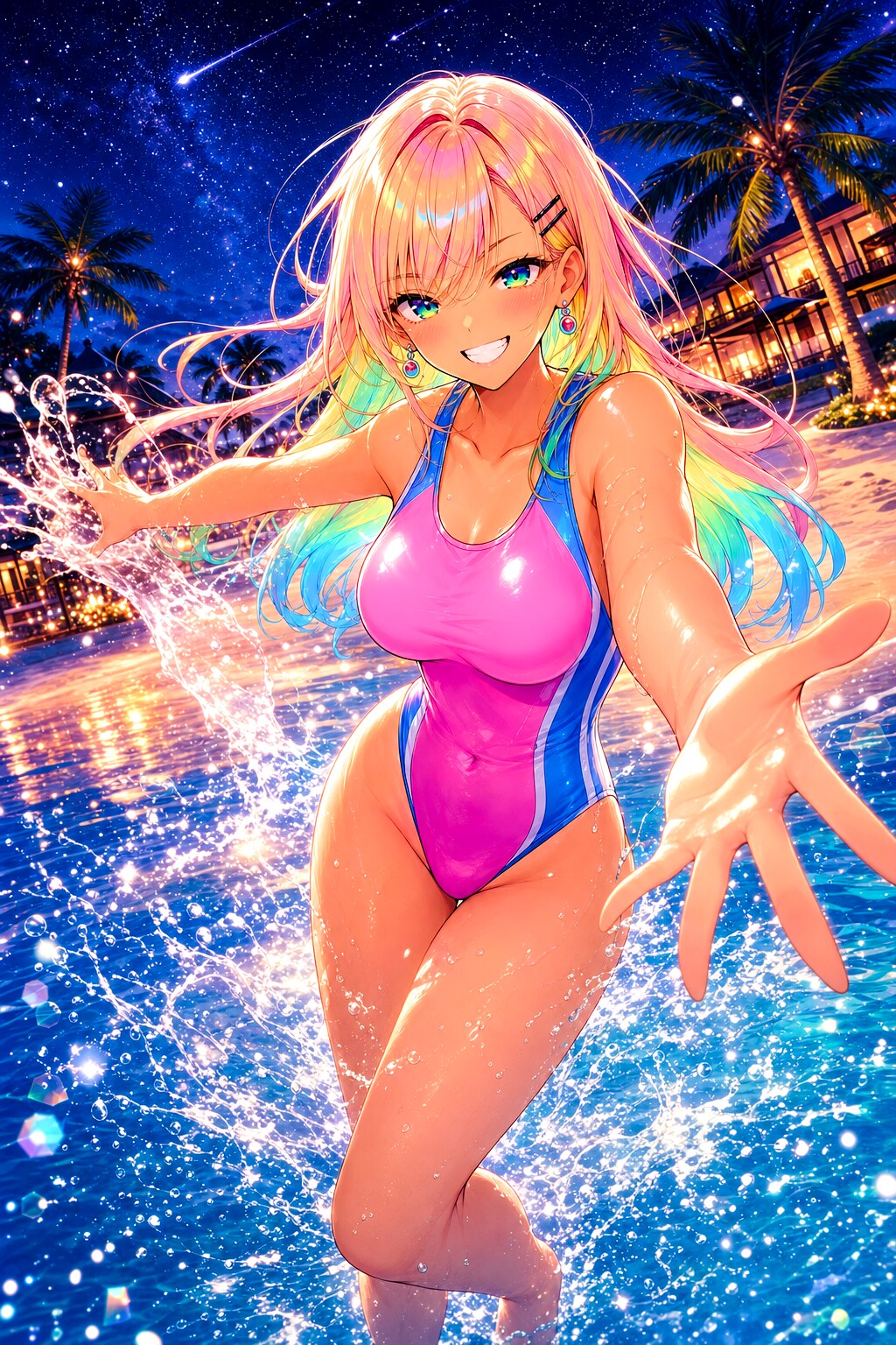 サイコーの夜だね♡