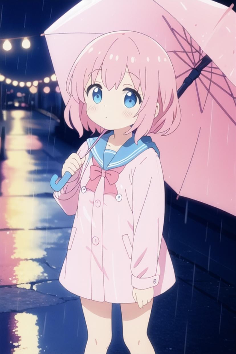 ピンクの傘3☆