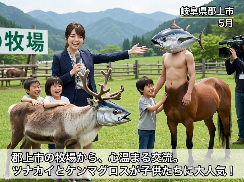 嘘ニュース（岐阜県郡上市）
