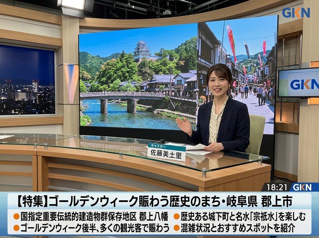 嘘ニュース（岐阜県郡上市）
