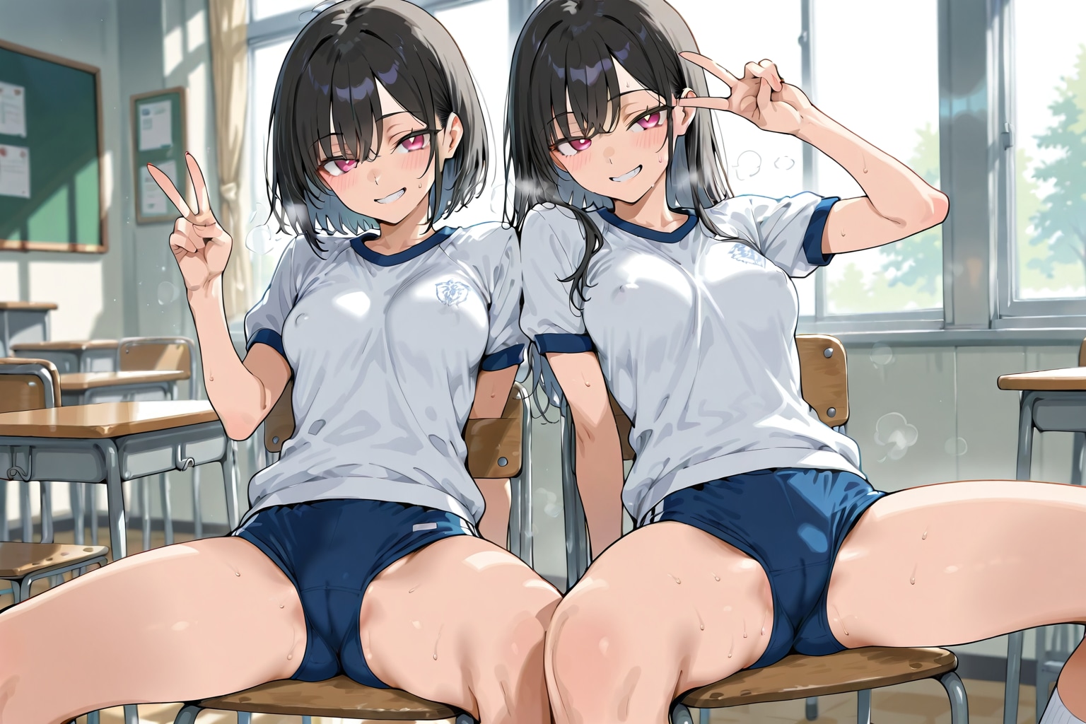 ノーブラチャレンジ同級生3