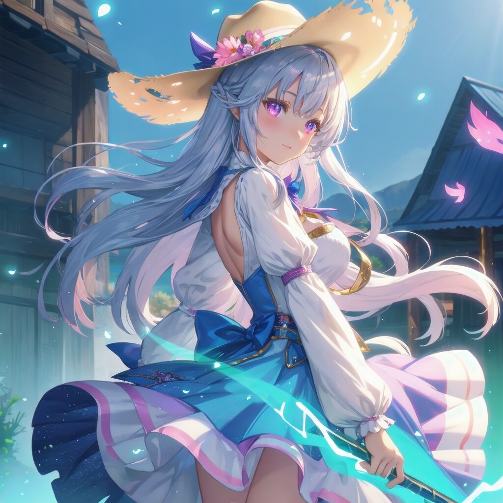 帽子の少女