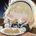 メイドちゃん、新たな力を得て餃子を食す🥟🥟✨✨ 4枚目