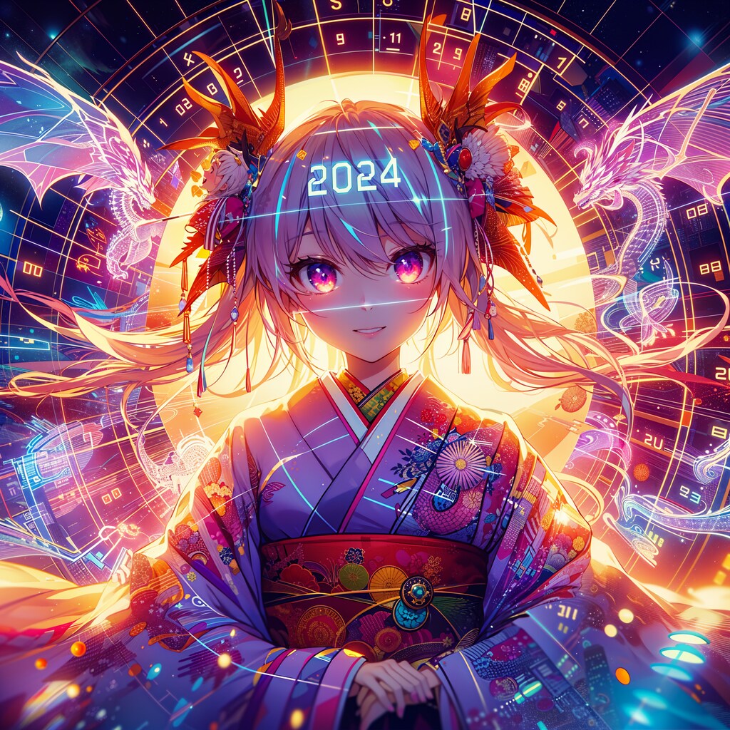 あけましておめでとう‼2024