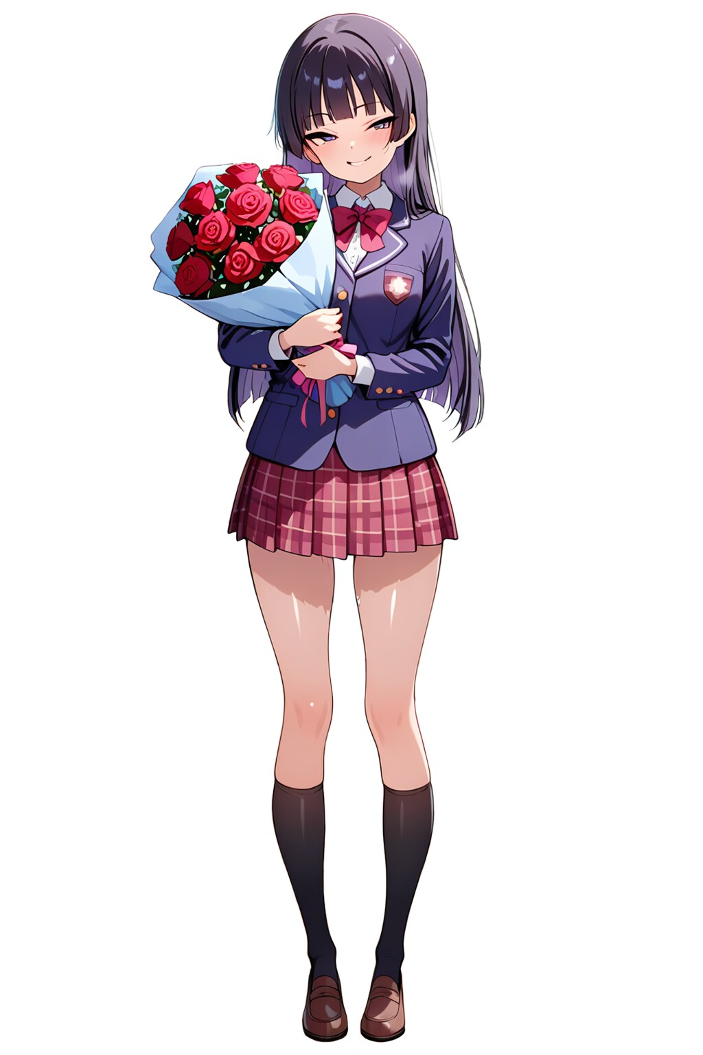 お嬢様　花を贈る | の人気AIイラスト・グラビア