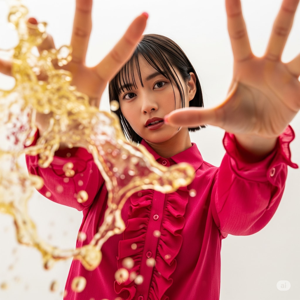 金色スプラッシュ