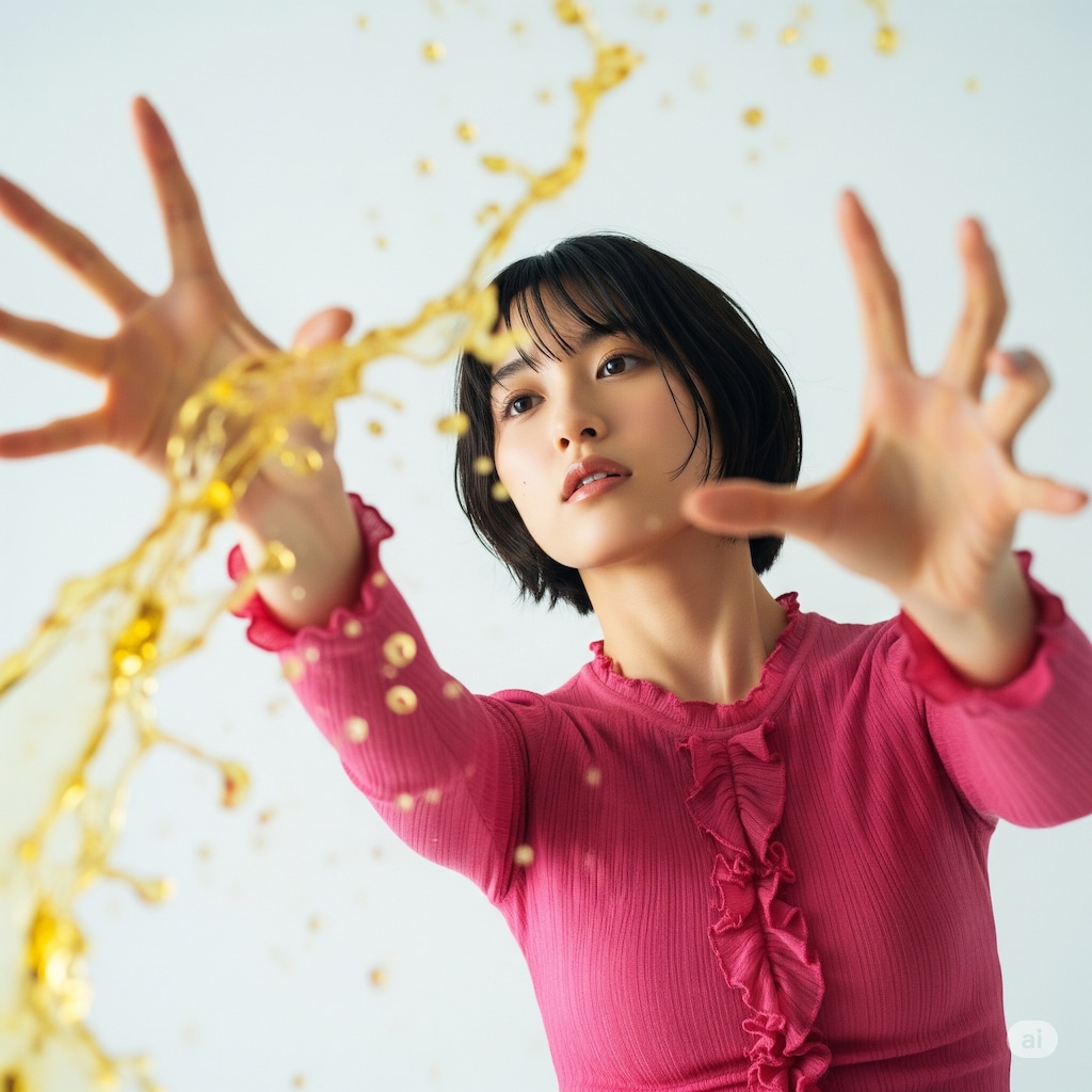 金色スプラッシュ