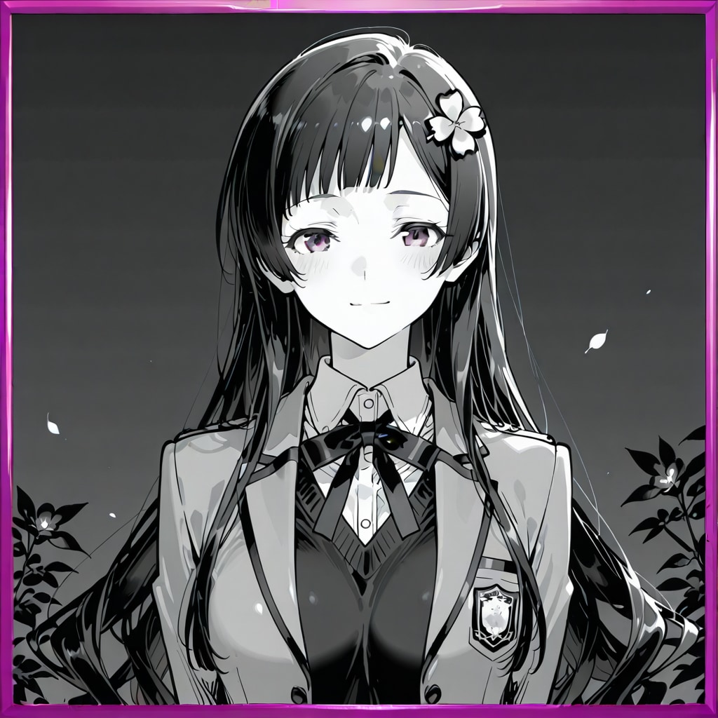 夜桜六美