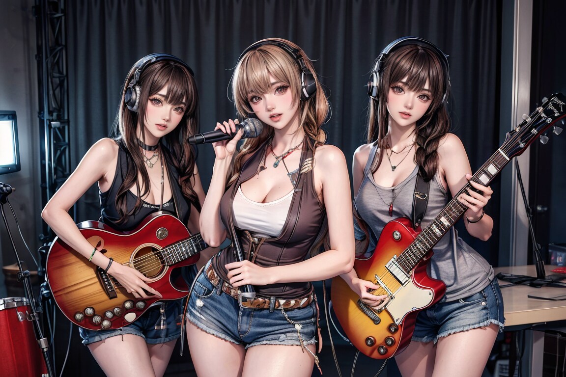 ガールズバンド結成