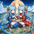 (2024/07/17)双星のエルフ、アネ & リル 4枚目