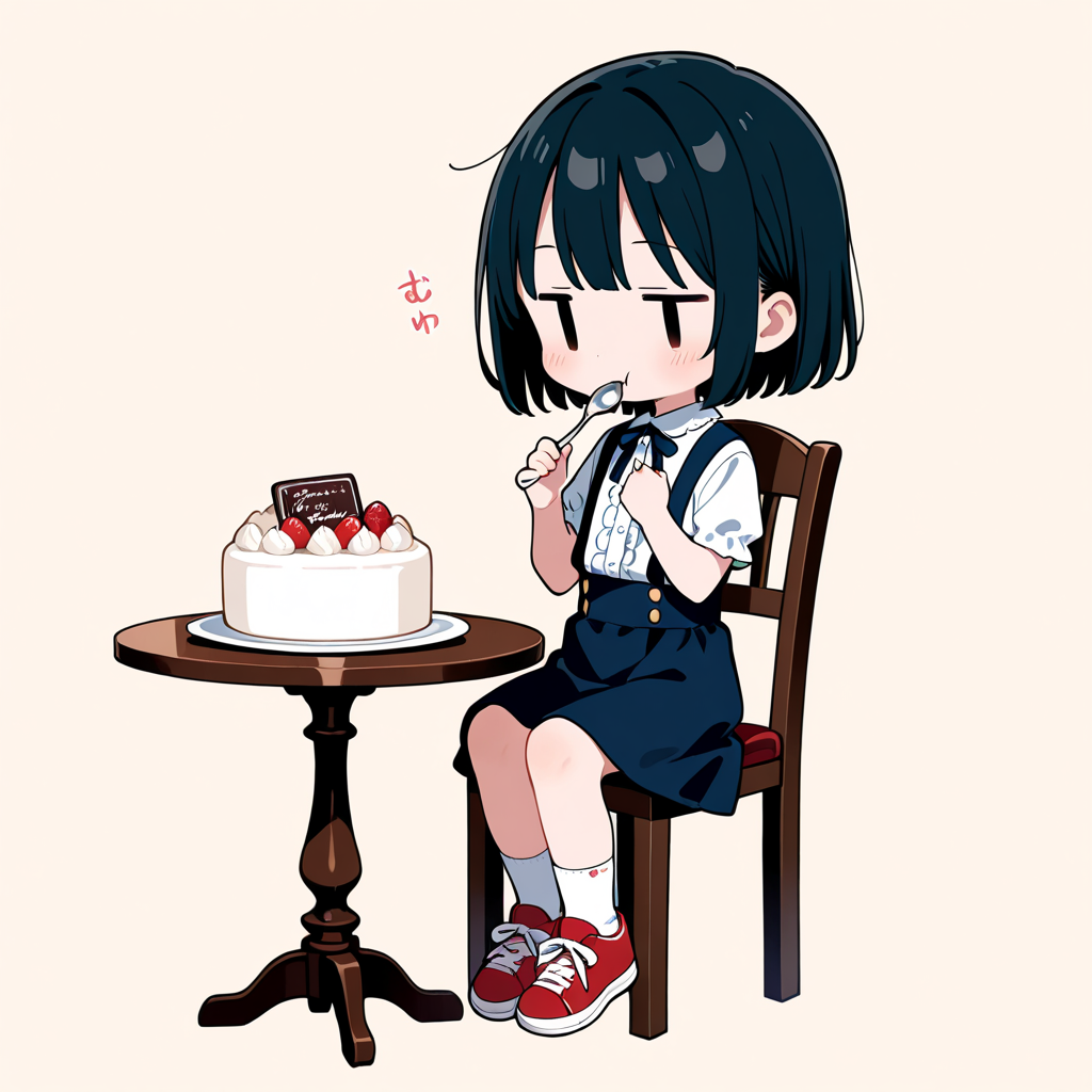 ホールケーキを食べる | の人気AIイラスト・グラビア