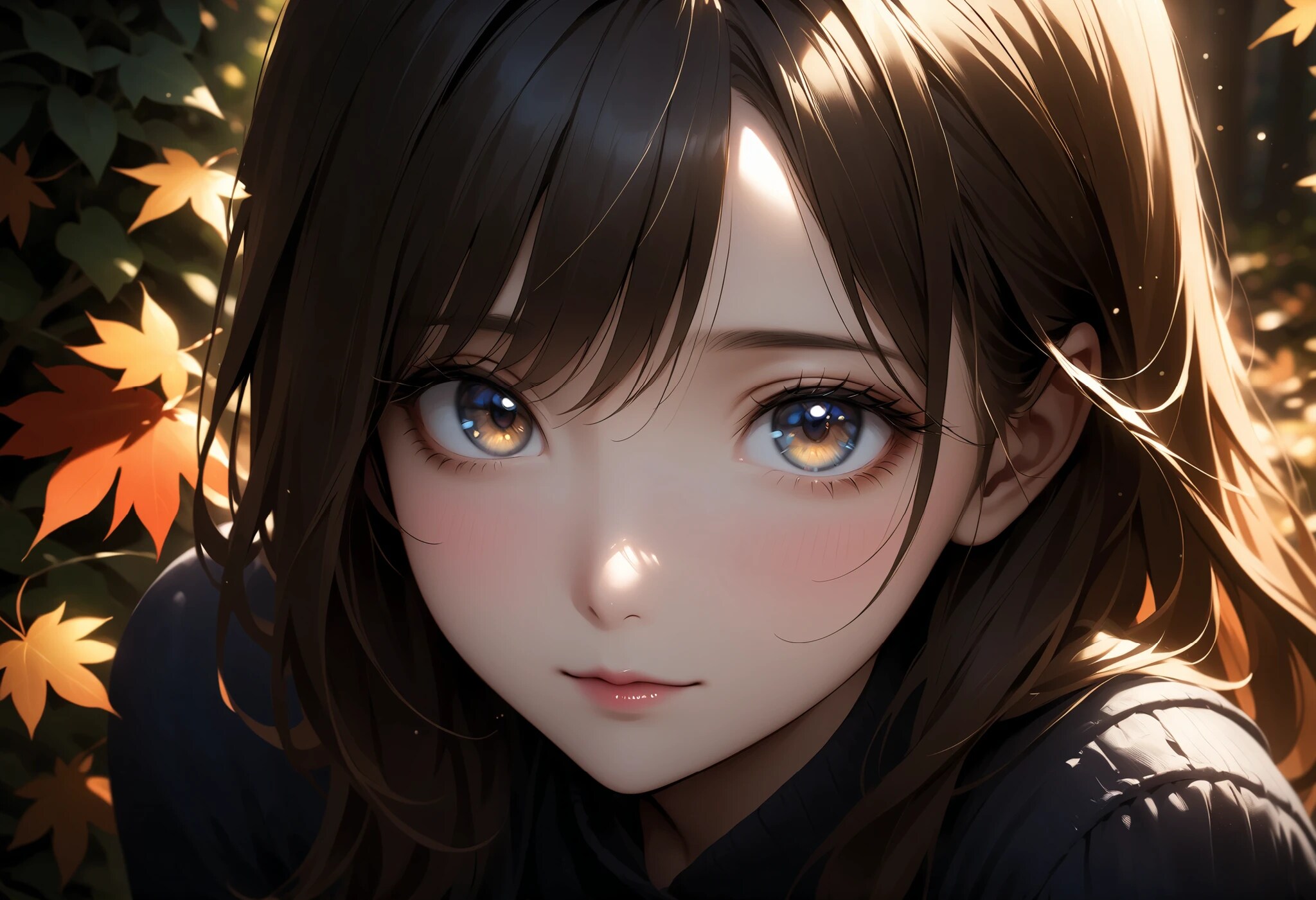 キレイな紅葉見たいな | の人気AIイラスト・グラビア