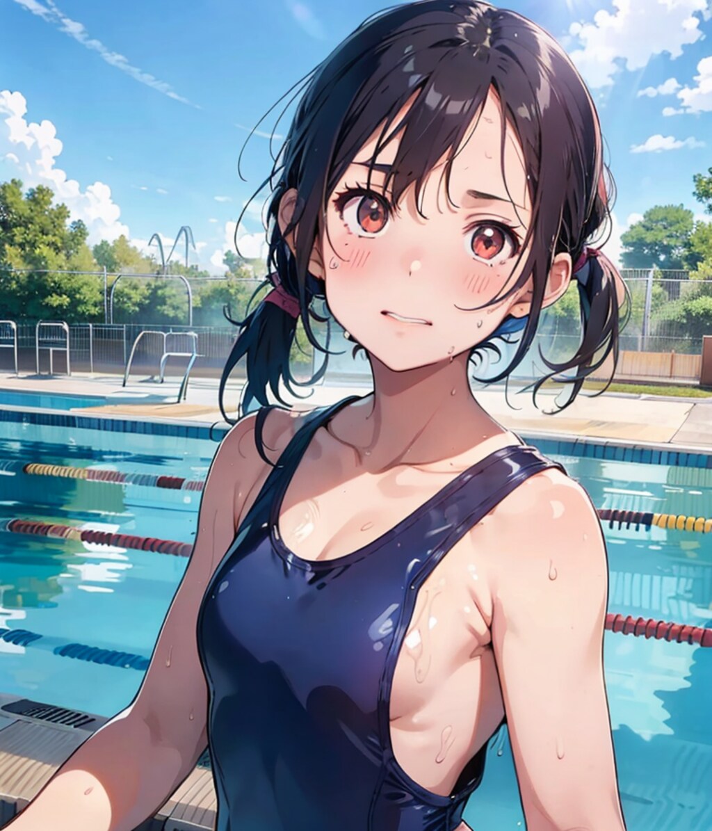 レトロなスク水