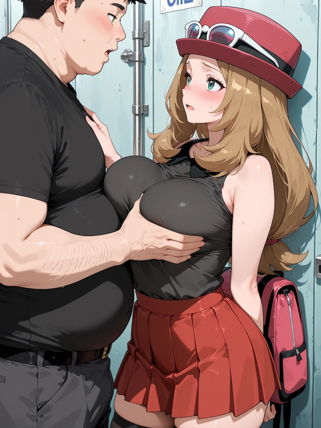 金のために体を売ってしまうセレナ…