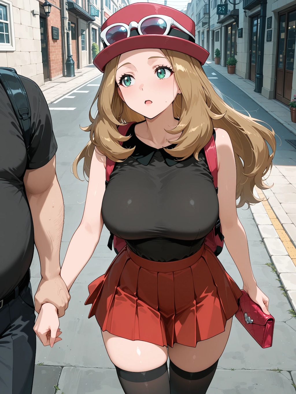 金のために体を売ってしまうセレナ…