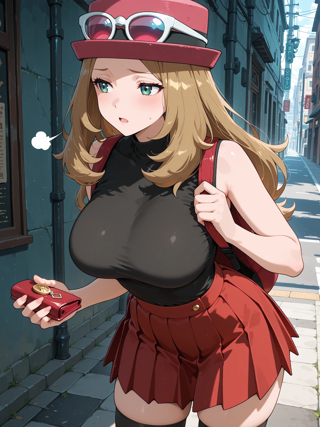 金のために体を売ってしまうセレナ…