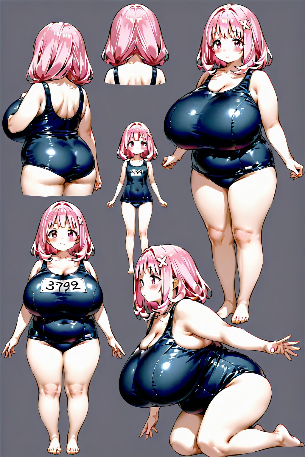 ぽっちゃり系キャラクターの設定資料集