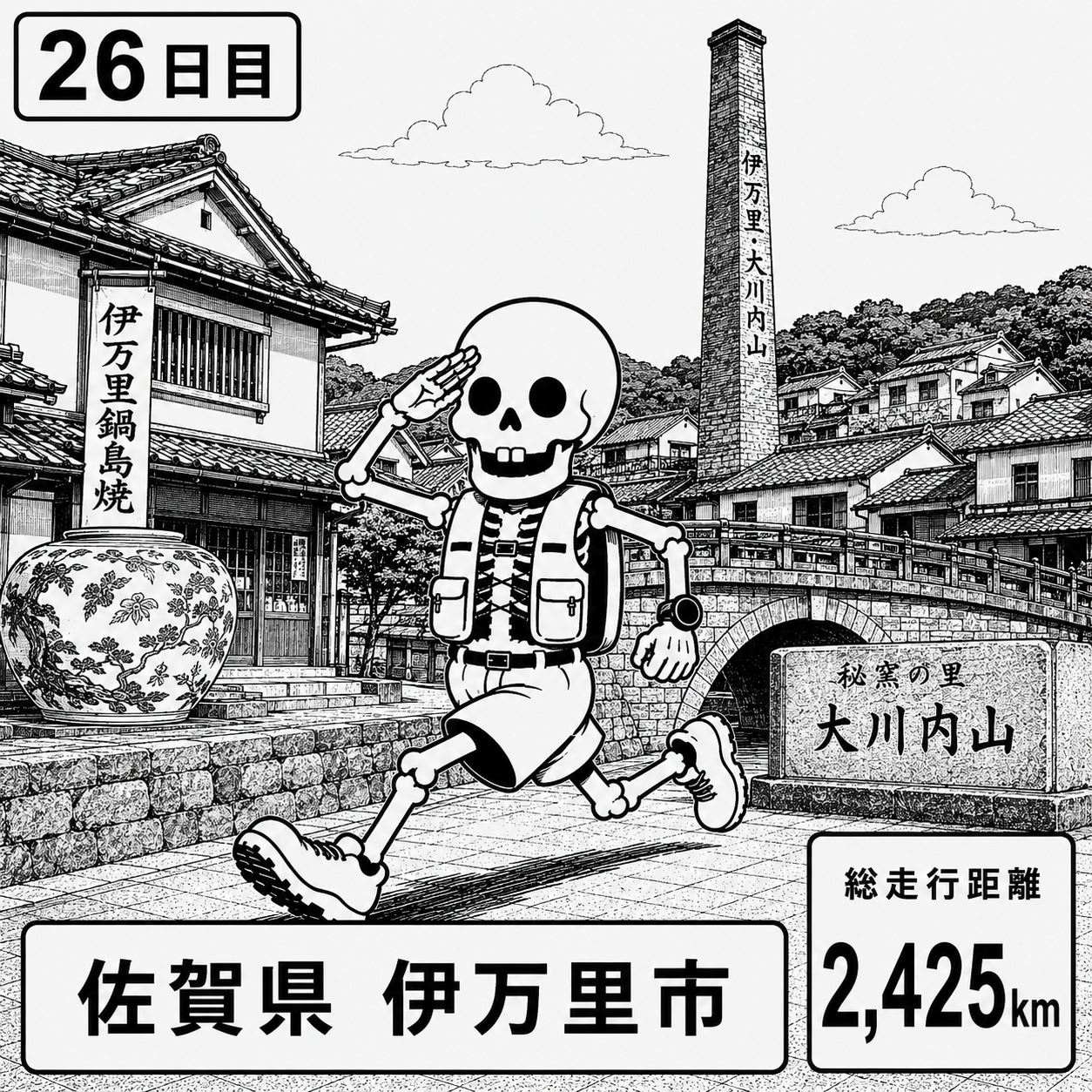 佐賀県伊万里市に到着 | の人気AIイラスト・グラビア