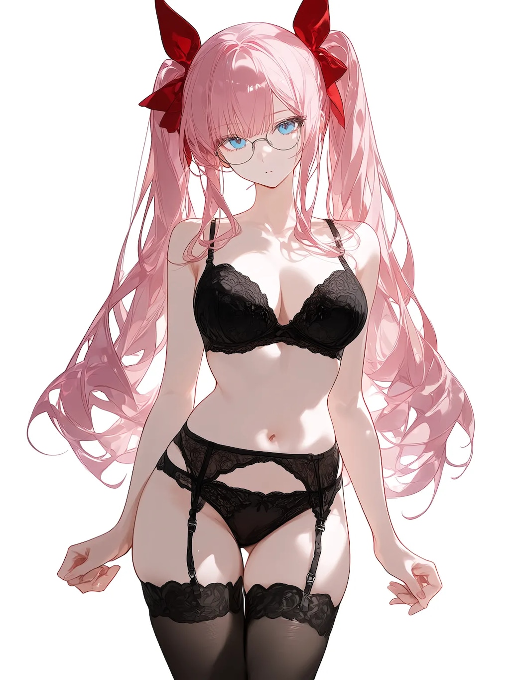 ピンクツインテ