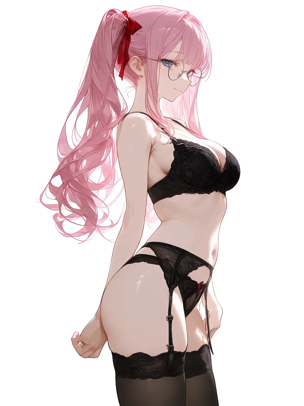 ピンクツインテ