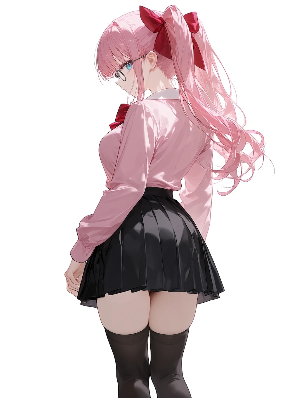 ピンクツインテ