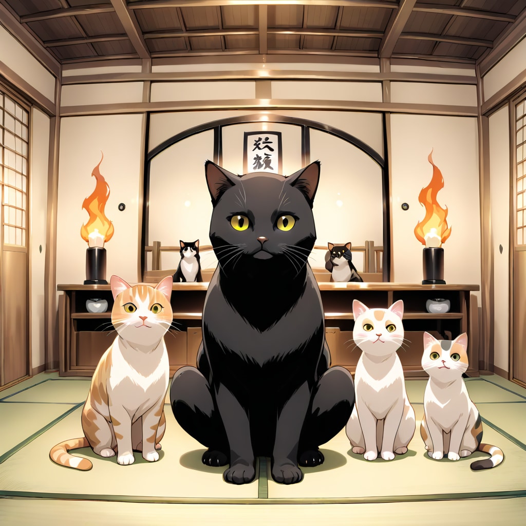 猫神様 | の人気AIイラスト・グラビア