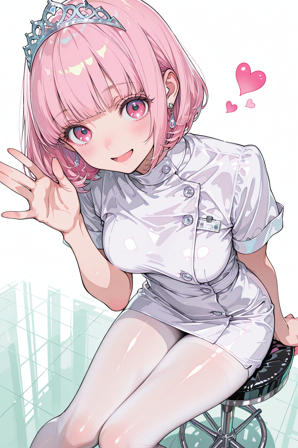 看護師さん。