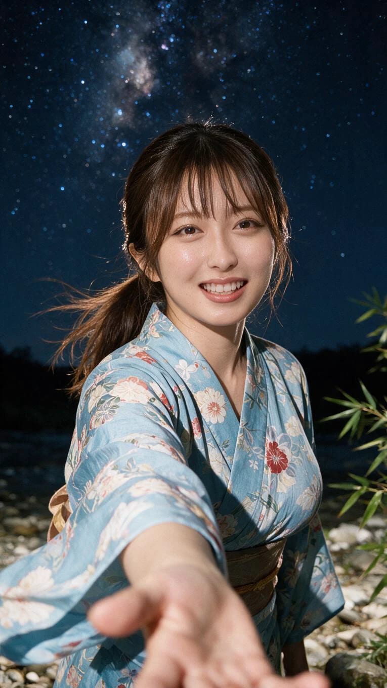 地方アナと浴衣