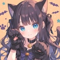 黒猫ハロウィン 4枚目