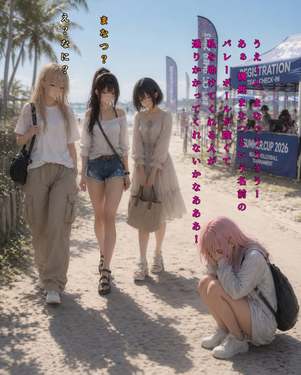 ＃８ビーチバレー前編