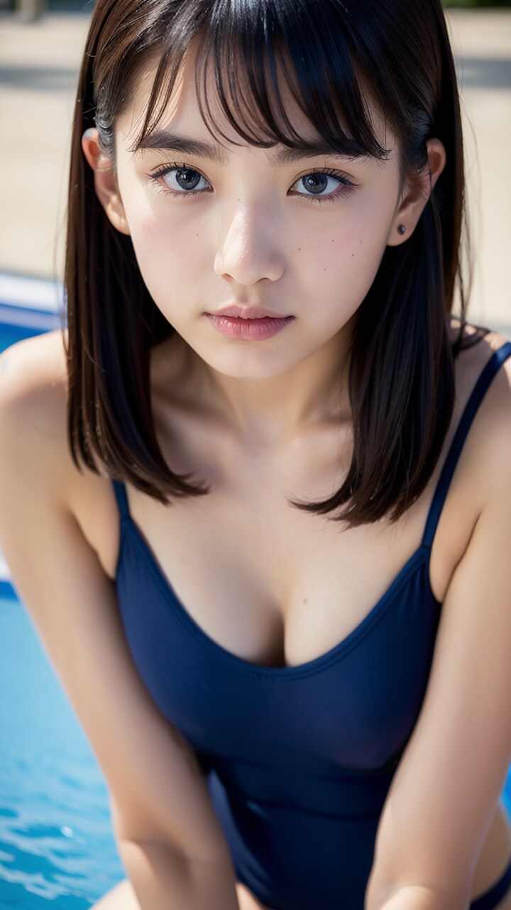 スクール水着女子たち